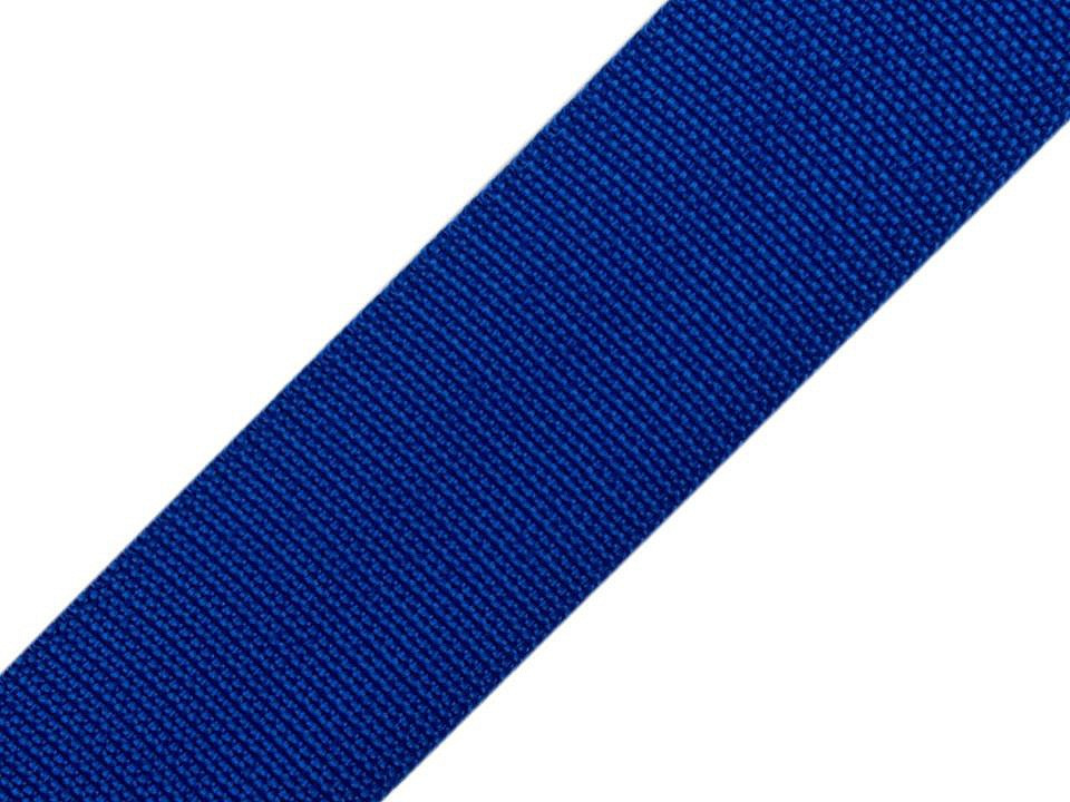 Popruh polypropylénový šíře 40 mm, barva 50 modrá královská
