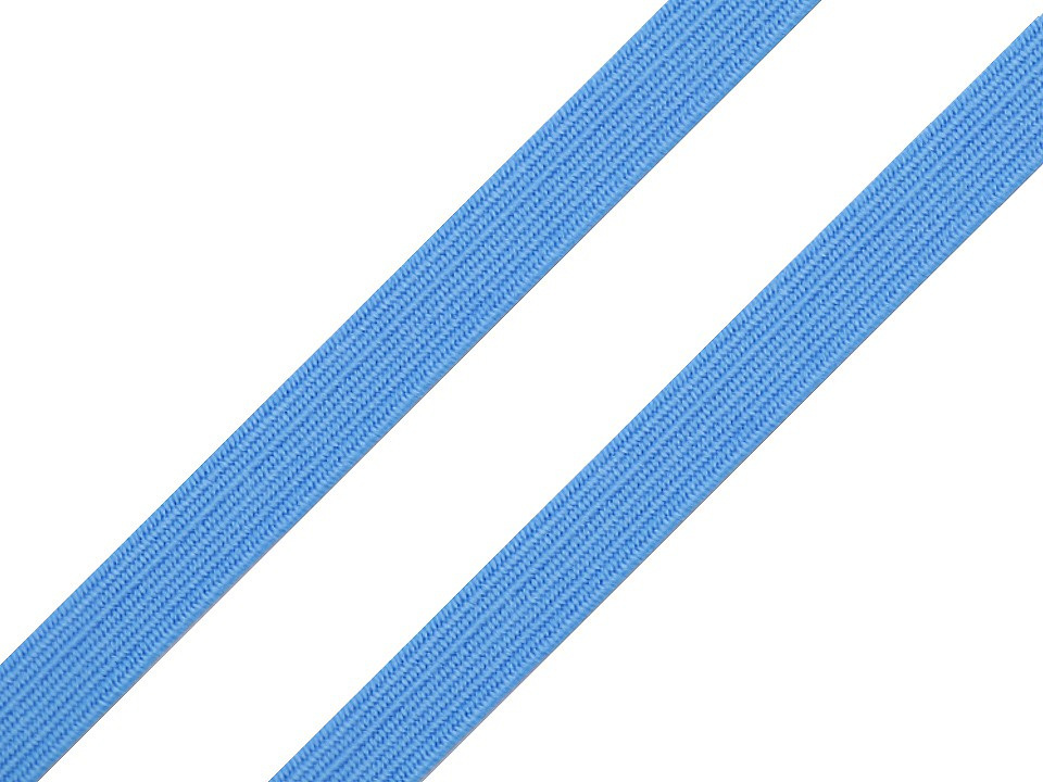 Prádlová pruženka šíře 7 mm, barva 4703 modrá chrpová