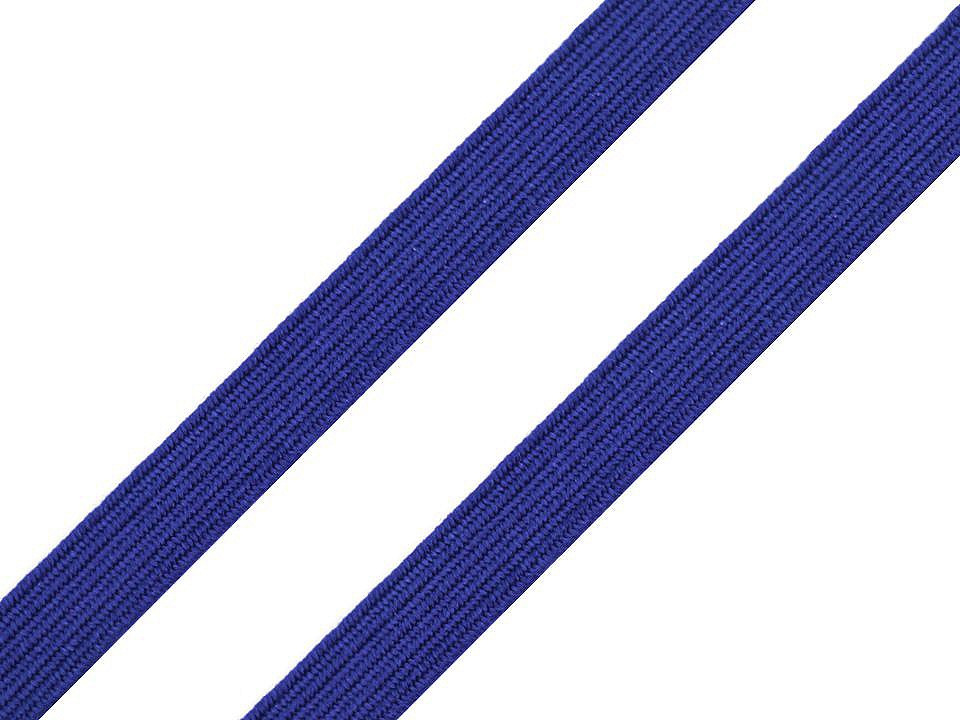 Prádlová pruženka šíře 7 mm, barva 7701 modrá kobaltová