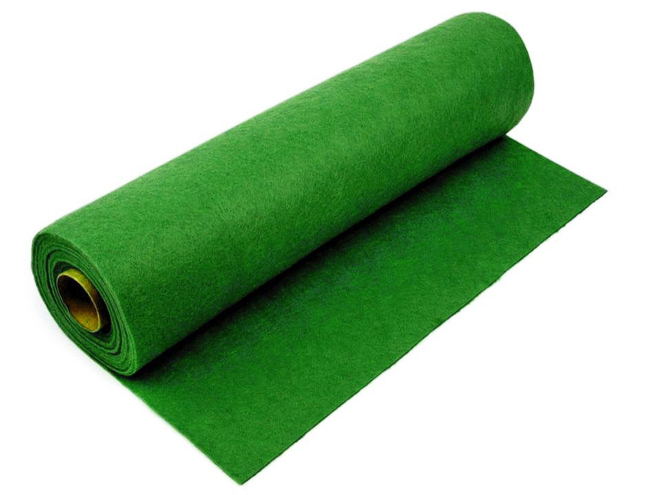 Plsť / filc šíře 41 cm, barva 25 (F26) zelená pastelová