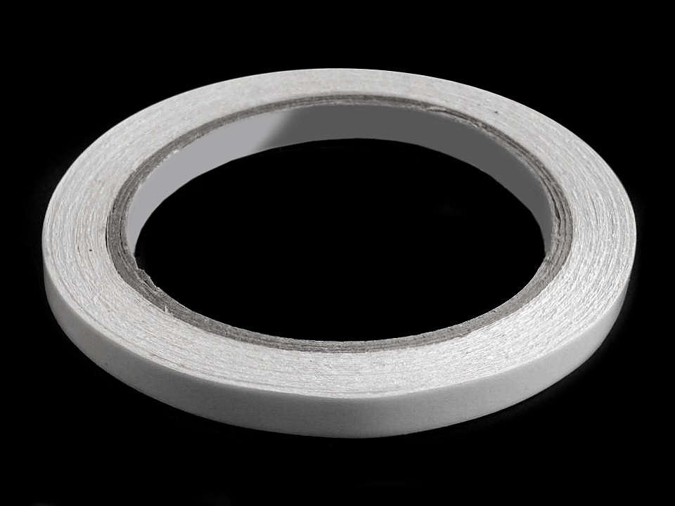 Oboustranná lepicí páska šíře 8 mm, 10 mm, 12 mm, barva 1 (8 mm) transparent