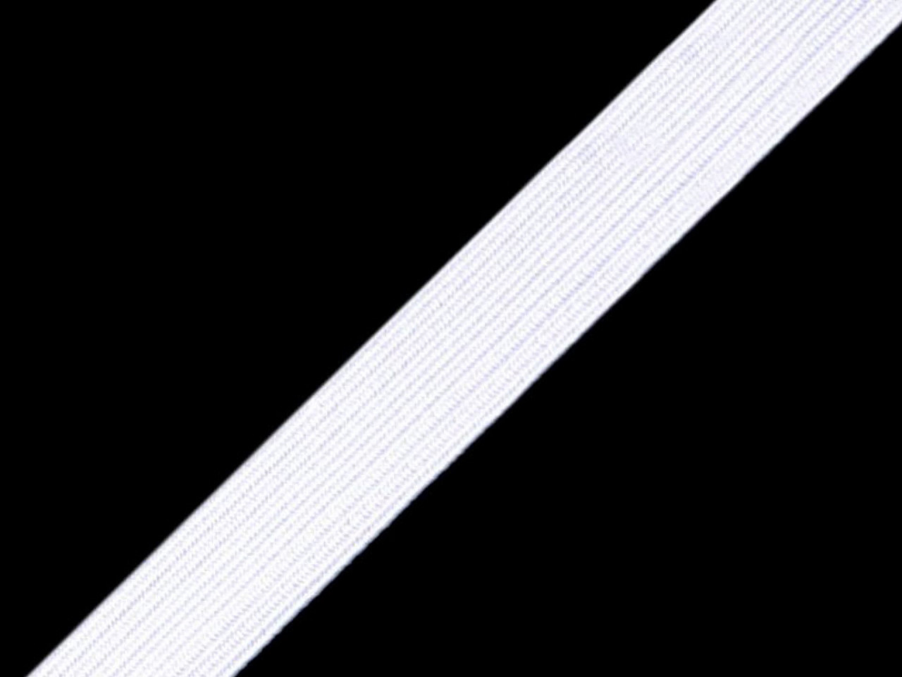 Prádlová pruženka šíře 11 mm, barva bílá