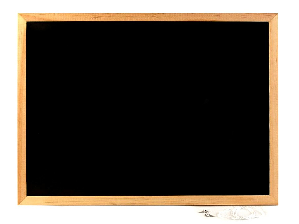 Magnetická tabule 30x40 cm, barva černá
