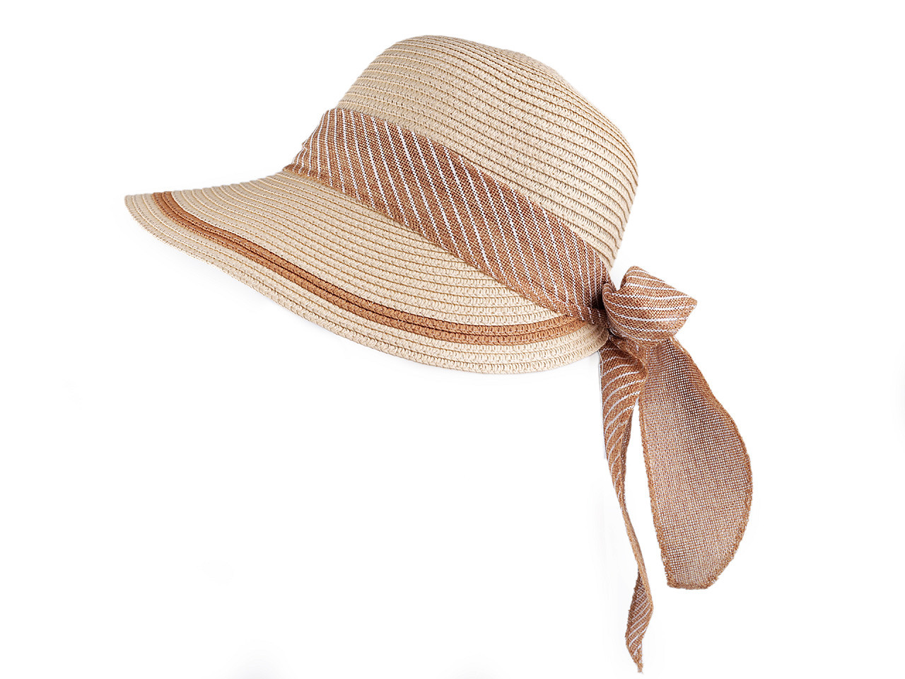 Dámský letní klobouk / slamák, barva 2 přírodní