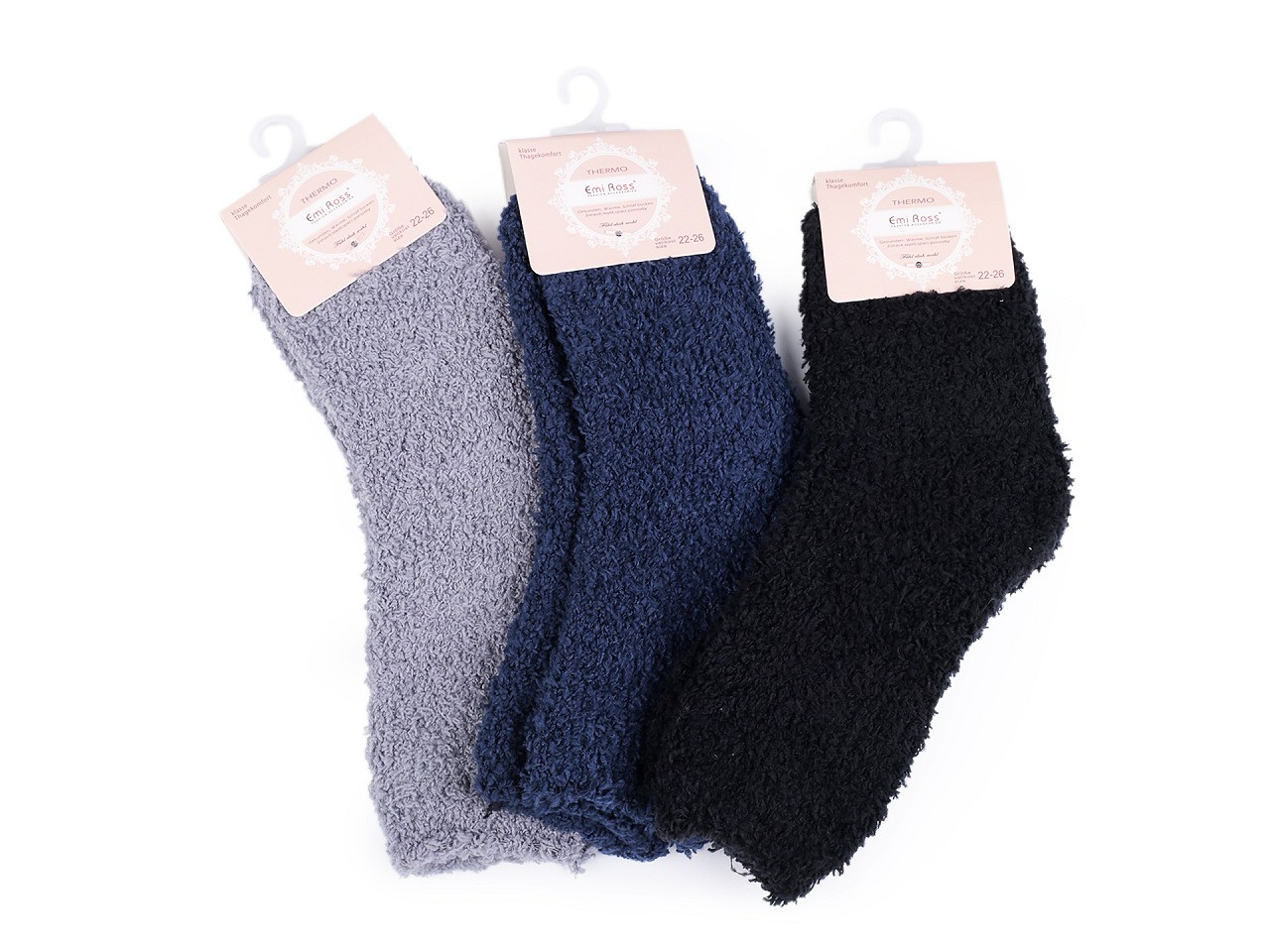 Dětské froté ponožky Emi Ross, barva (vel. 22-26) mix č. 2