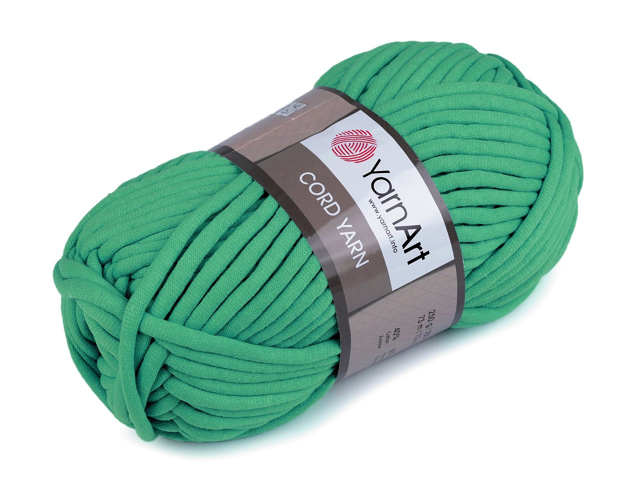Pletací příze Cord Yarn 250 g, barva 18 (759) zelená pastelová