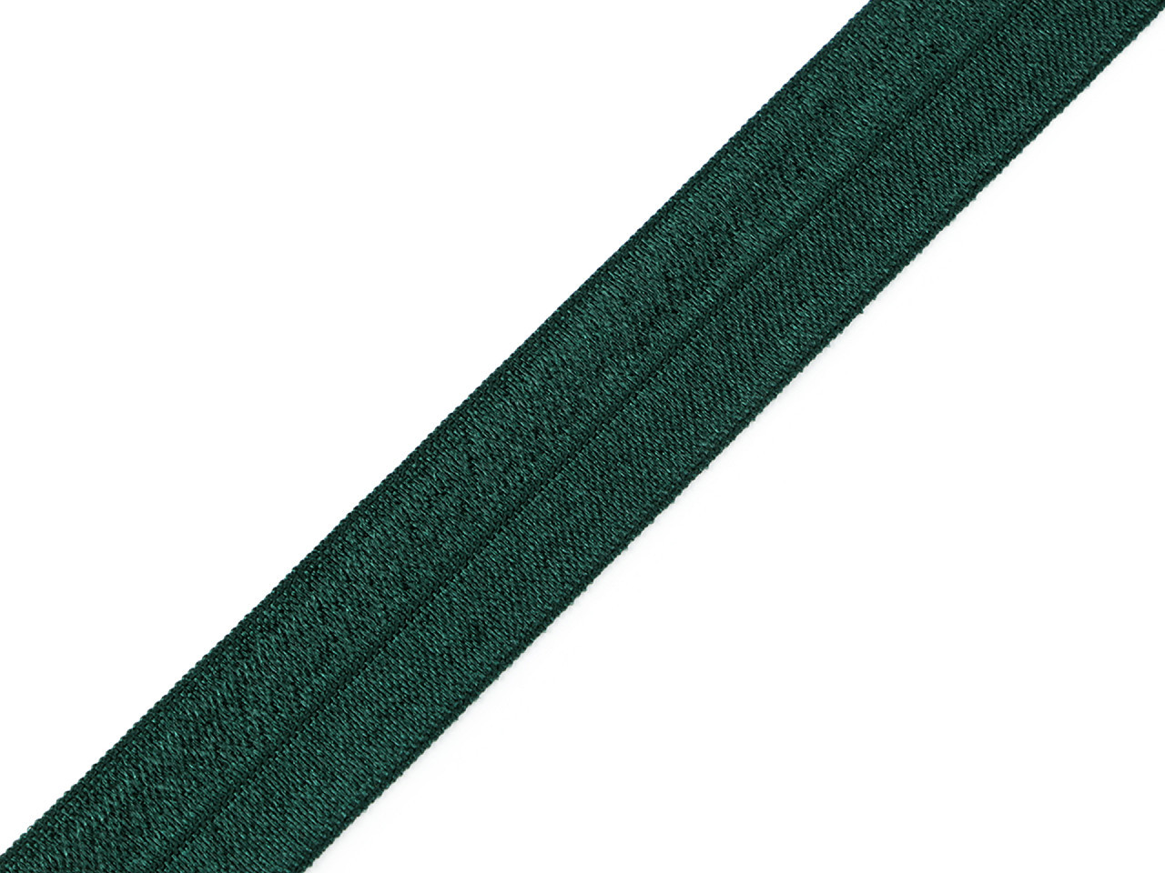 Lemovací pruženka půlená šíře 20 mm, barva 43 zelená smrková