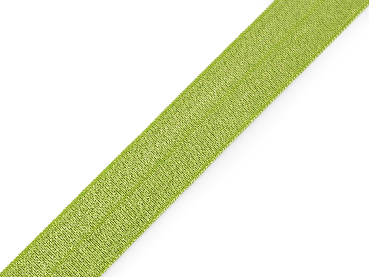 Lemovací pruženka půlená šíře 20 mm, barva 42 zelená sv.