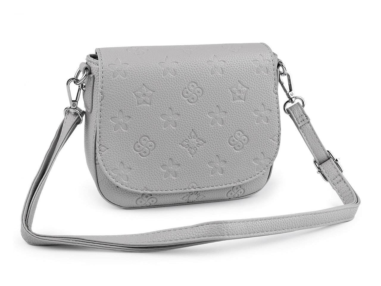 Kabelka crossbody, barva 18 šedá světlá