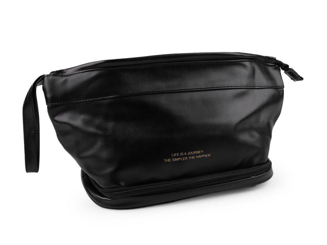 Kosmetická taška omyvatelná velká 20x34 cm, barva 4 černá