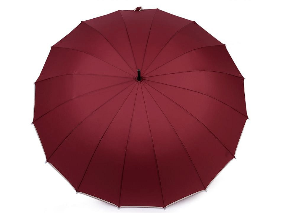 Velký rodinný deštník, barva 7 bordó sv.