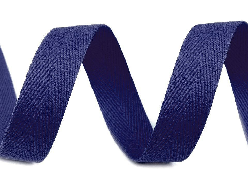 Keprovka - tkaloun šíře 16 mm, barva 4756 modrá berlínská