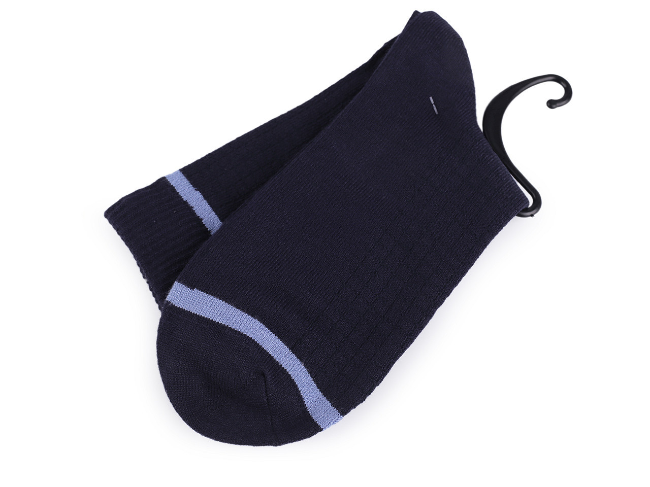 Pánské / chlapecké bavlněné ponožky, barva 3 modrá tmavá