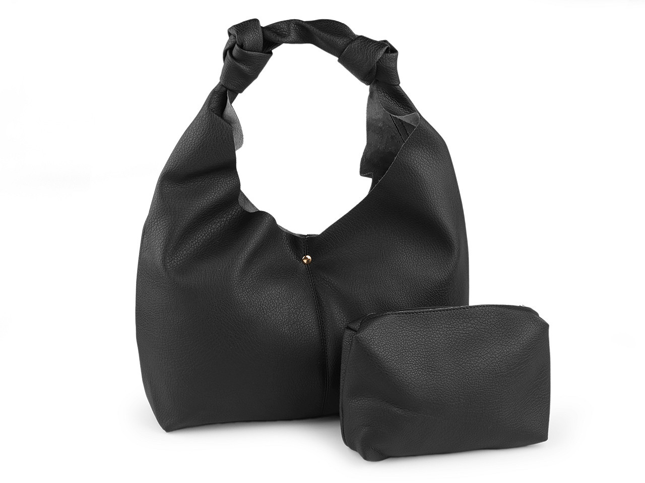 Velká kabelka s pouzdrem 47x30 cm, barva 2 černá