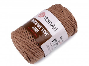 Pletací příze Macrame Rope Ø3 mm 250 g rozčesávací