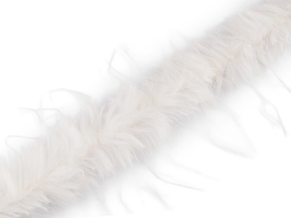 Všívací oděvní / dekorační kožešina s dlouhým chlupem šíře 6 cm
