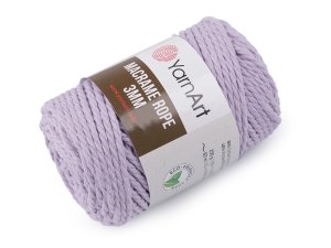 Pletací příze Macrame Rope Ø3 mm 250 g rozčesávací