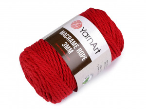 Pletací příze Macrame Rope Ø3 mm 250 g rozčesávací