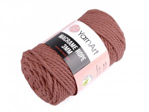 Pletací příze Macrame Rope Ø3 mm 250 g rozčesávací