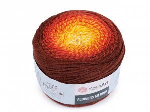 Pletací příze Flowers merino 225 g