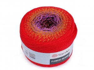 Pletací příze Flowers merino 225 g