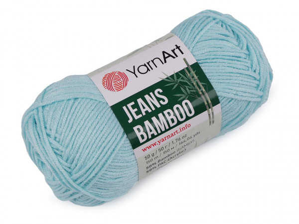 Pletací příze Jeans Bamboo 50 g