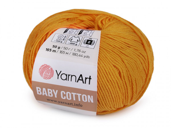 Pletací příze Baby Cotton 50 g