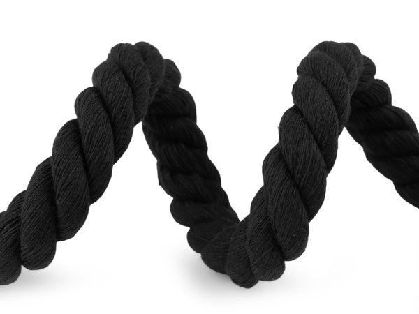 Bavlněná šňůra kroucená Ø20 mm macrame