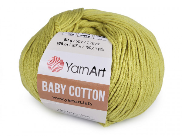 Pletací příze Baby Cotton 50 g