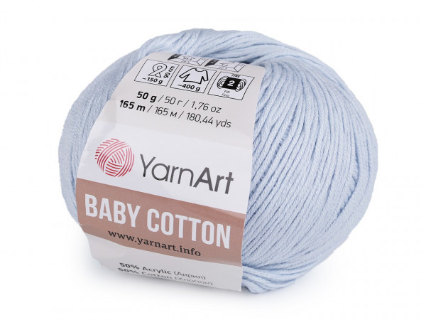 Pletací příze Baby Cotton 50 g