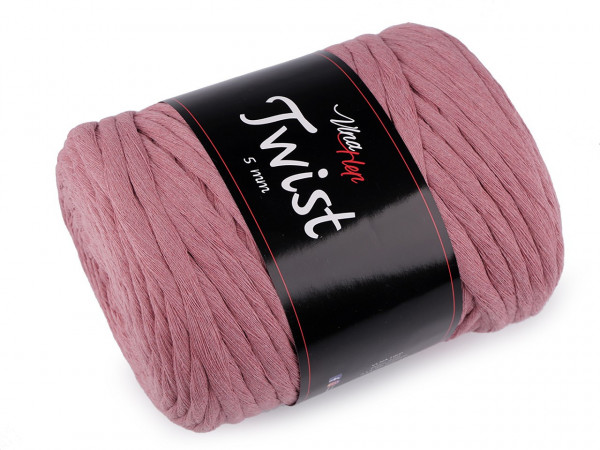 Bavlněná pletací příze Twist macrame 500 g