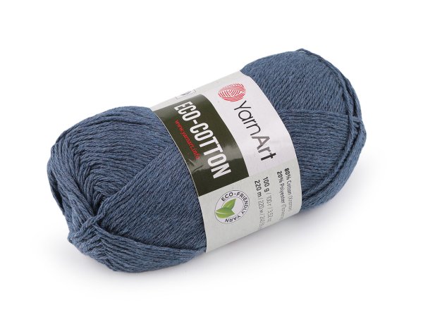 Pletací příze Eco-Cotton 100 g