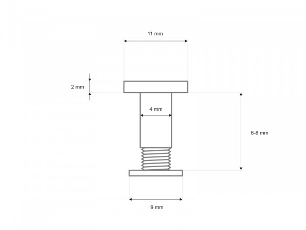 Nýtek šroubovací průměr 11 mm
