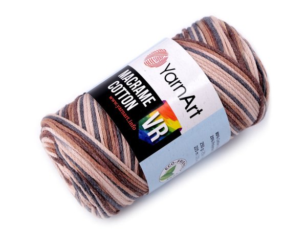 Pletací příze Macrame Cotton 250 g