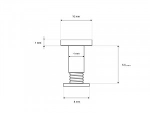 Nýtek šroubovací průměr 10 mm