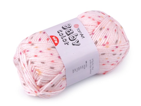 Pletací příze Baby Color 50 g