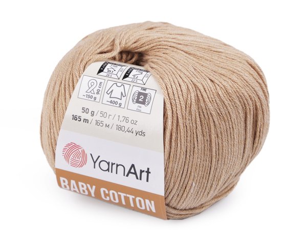 Pletací příze Baby Cotton 50 g