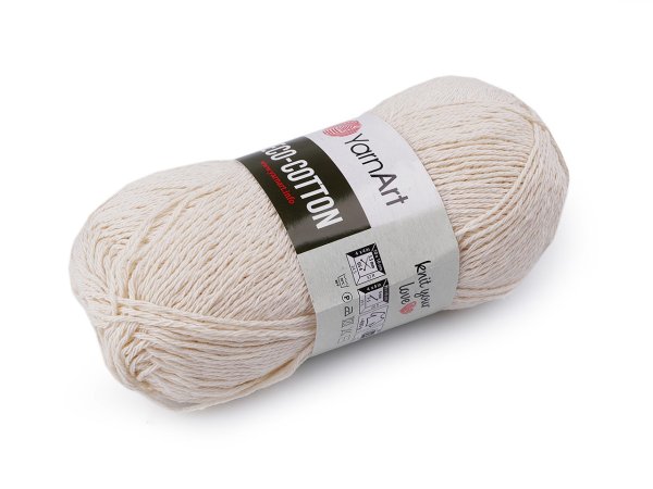 Pletací příze Eco-Cotton 100 g