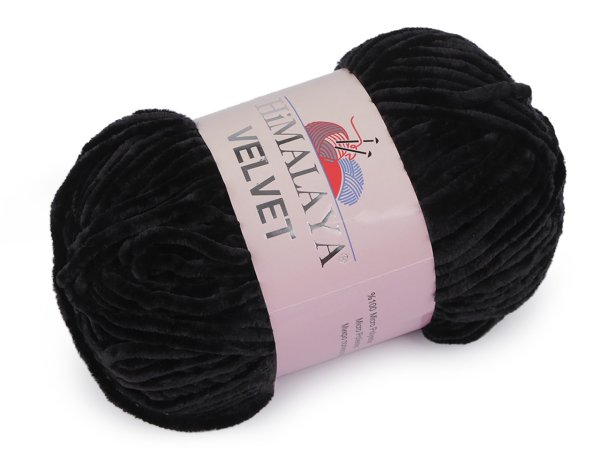 Pletací žinylková příze Velvet 100 g