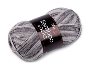 Pletací příze Bamboo Socks 100 g