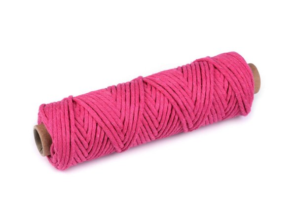 Bavlněná šňůra macrame Ø3 mm