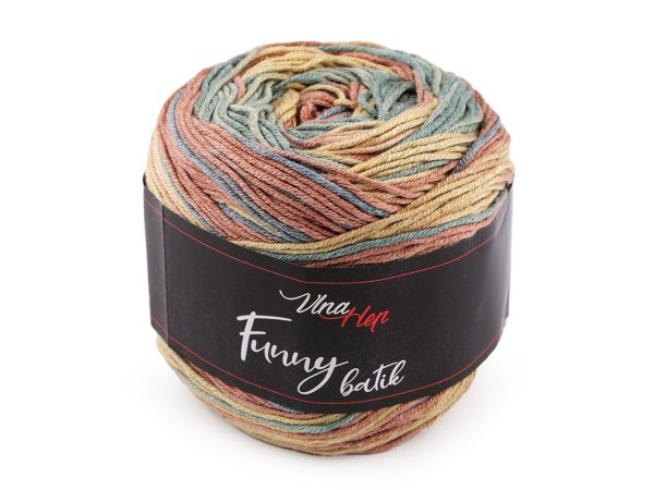 Pletací příze Funny Batik 100 g