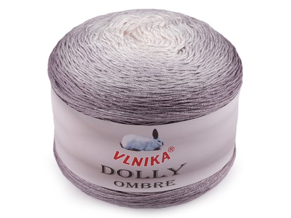 Pletací příze Dolly Ombre 250 g