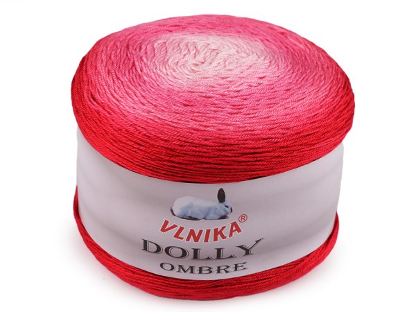 Pletací příze Dolly Ombre 250 g