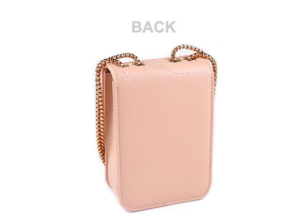 Dámská kabelka prošívaná crossbody s včelou 13x18,5 cm