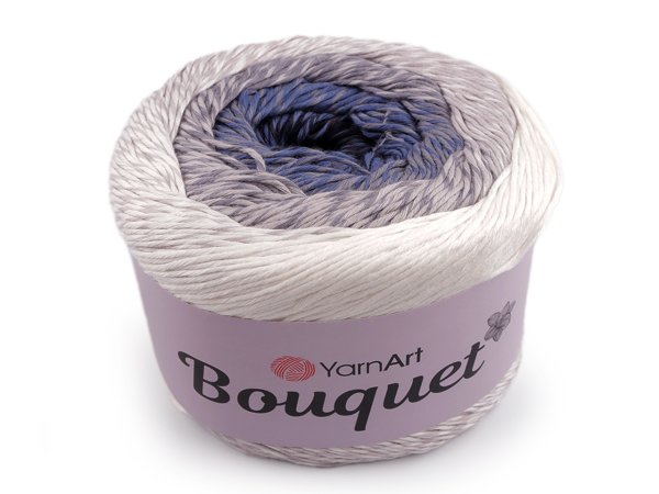 Bavlněná pletací příze Bouquet 250 g