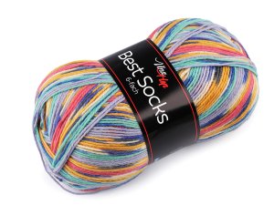 Pletací příze Best socks 150 g