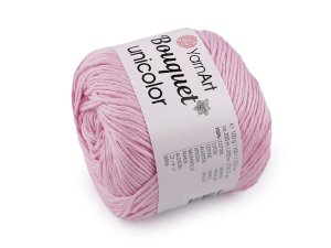 Bavlněná pletací příze Bouquet Unicolor 100 g