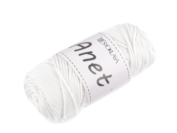 Pletací a háčkovací příze Anet macrame Ø2 mm 90 g