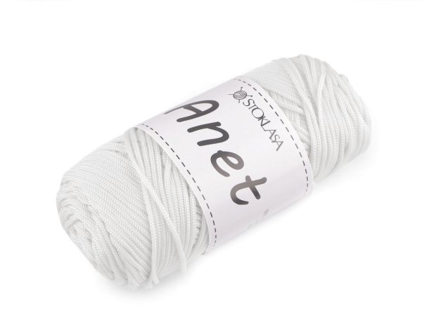 Pletací a háčkovací příze Anet macrame Ø2 mm 90 g